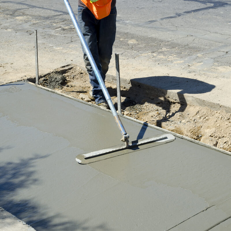 concrete pouring